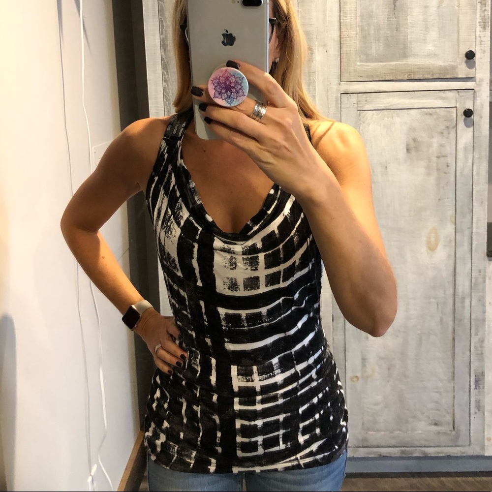 Calvin Klein sequin tank